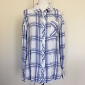 Rails “Hunter” women’s size small blue plaid